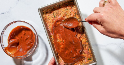 Sweet Potato Infused Turkey Meatloaf with Tangy Glaze: A Delicious Twist on a Classic Dish
